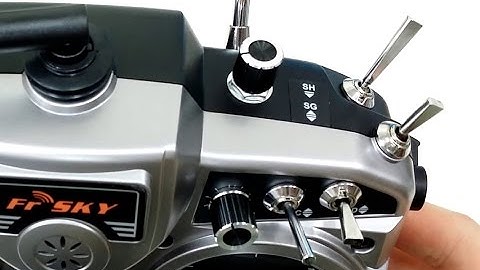 FrSky Taranis X9D PLUS with 6-position encoder installation on S3 port!