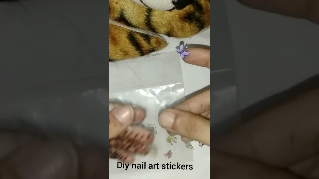 Toxic-Free Sticker Nail Art - wide 1