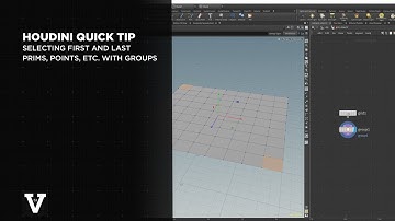Houdini Quick Tip: Group Select First and Last Prims, Points, Etc.
