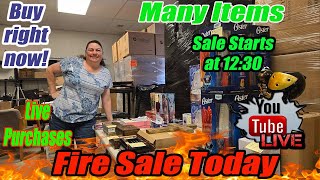 Live Fire sale! toys, kitchen items 2nd part of our fire sale is live now! Check it out.