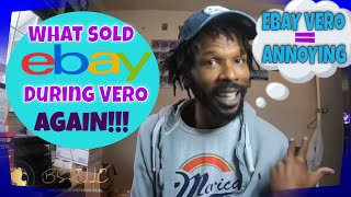 Selling items on eBay while Veroed AGAIN |What sold on eBay V42