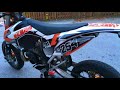 KTM EXC 250 Supermoto FMF Sound | Walkaround 4K