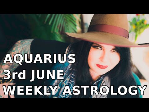 aquarius-weekly-astrology-horoscope-3rd-june-2019