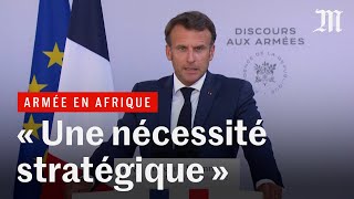 Armée française en Afrique : « De nouveaux dispositifs à l'automne », annonce Macron