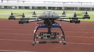 OFM Hexider H7 Hexacopter for DSLR Camera Test flight