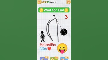 Draw 2 save gameplay 😱 level 13 #shorts #shortsfeed #shortvideo #short #youtubeshorts #yt #draw2save