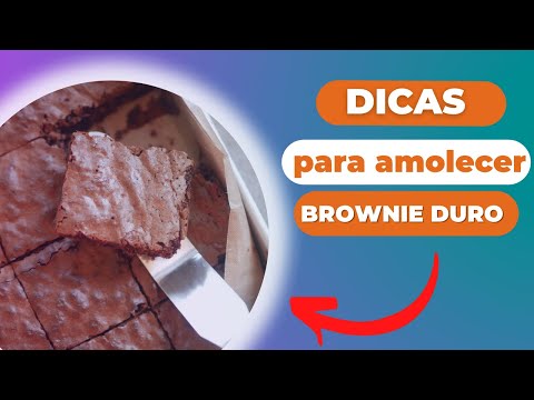 Vídeo: Como consertar brownies gordurosos?