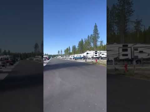 Fishing Bridge RV Park in Yellowstone ~ Full Hook Ups ~ Big Rig Friendly