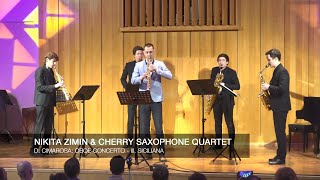 Nikita Zimin &amp; Cherry Saxophone Quartet - D. Cimarosa: Oboe Concerto - III. Siciliana