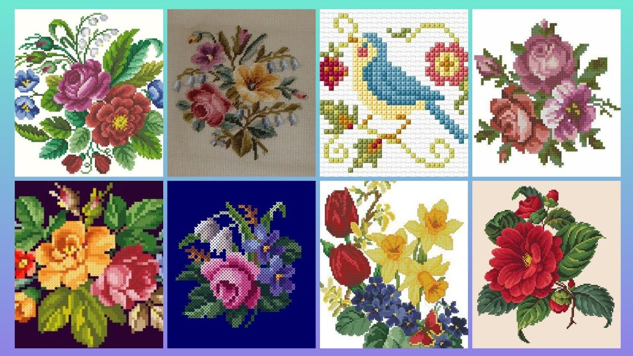 #1 Самые красивые и уникальные новые схемы для вышивки крестом на все случаи жизни 