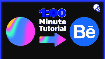 Behance + Spline = 🔥 Interactive Portfolio [ 1 Minute Tutorial ]