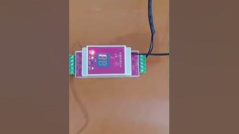 How SPD online monitor counts the lightning strike number