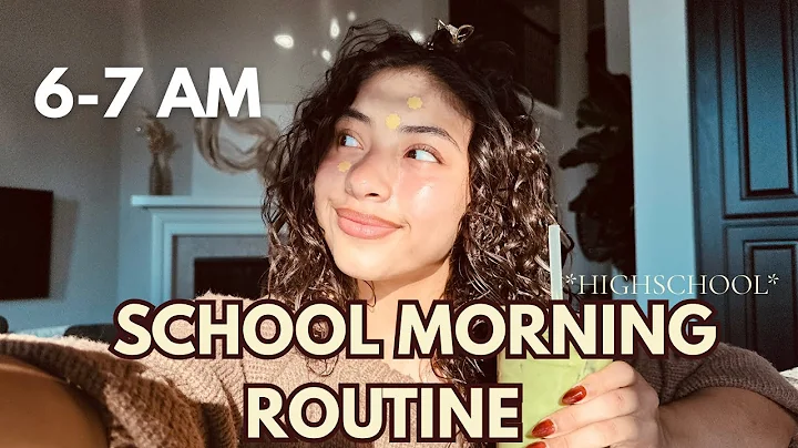6-7am 🕰️ [realistic] HIGH SCHOOL MORNING ROUTINE!!!  