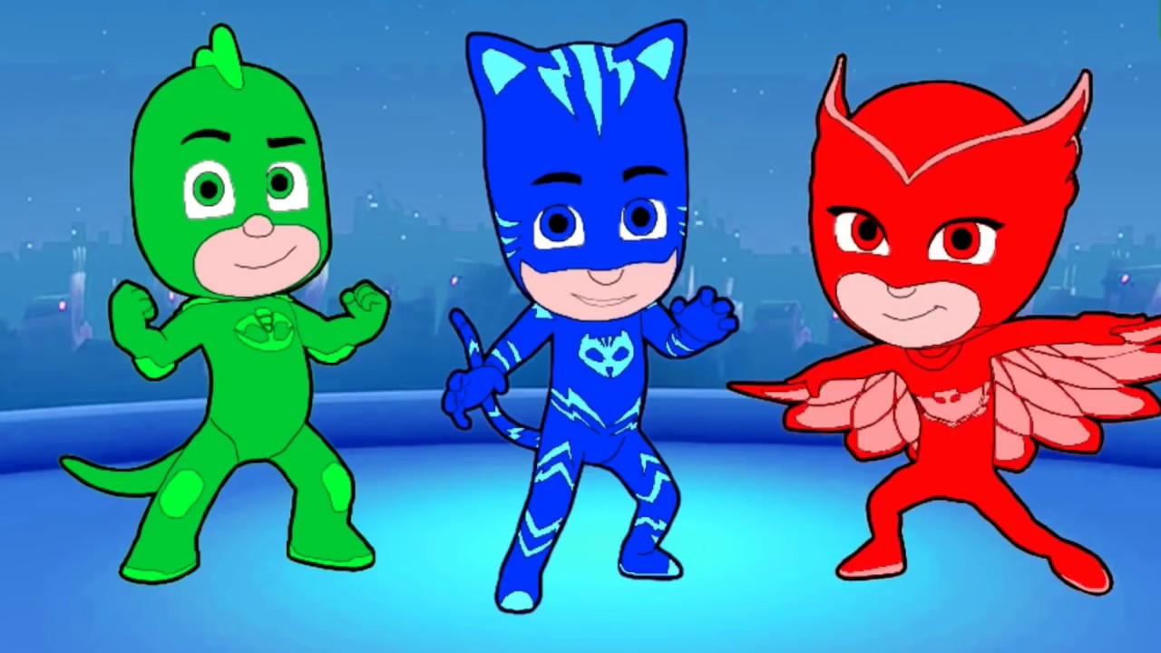 PJ Mask Disney Junior Cartoons for Children Amazing kids toys YouTube