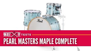 Pro drums at a good price: Pearl Masters Maple Complete I A Test by EN BeatitTV