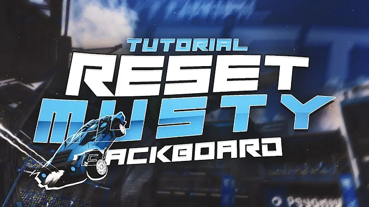 Reset Musty Backboards Tutorial | Rocket League