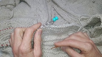 INVISIBLE SEWN BIND OFF (LONG TAIL BIND OFF)