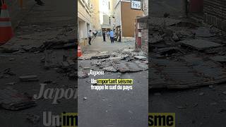 Japon: un séisme de magnitude 7,1 a frappé la préfecture de Kumamoto #rtbf #shorts