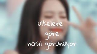 Jennie Ülkelere Göre Nasıl Görünüyor
