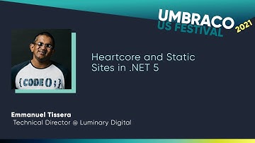 Heartcore and Static Sites in .NET 5