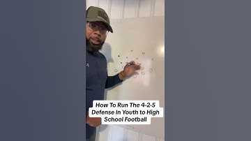 How To Run The 4-2-5 Defense In Youth To High School Football