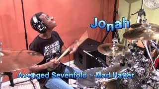 Avenged Sevenfold - Mad Hatter, Drum Cover, Jonah, Age 14