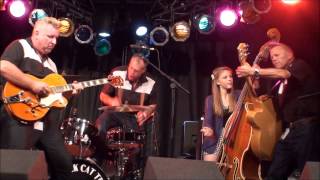 The Black Cat Trio & Donna ''rock this town ''@ Americana 2014 chords