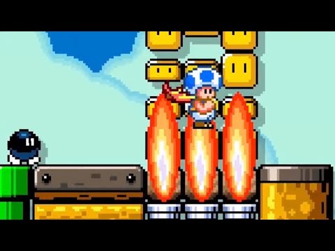 Super Mario Maker 2 🎮 Barco de Larry y Bowser jr. 🎮 Pokeplanta