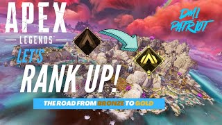 Ranked APEX Going For GOLD! YEEEEE!