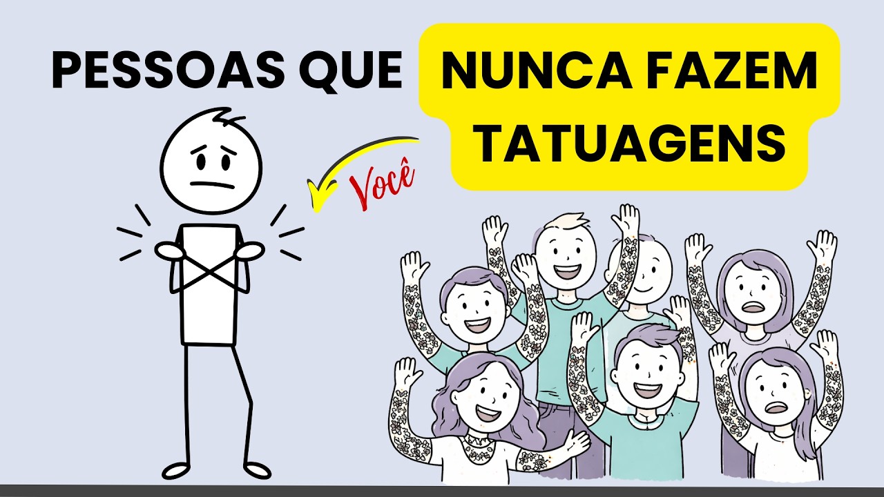 Por que Algumas Pessoas Nunca Fazem Tatuagem? | A Psicologia por Trás da Decisão