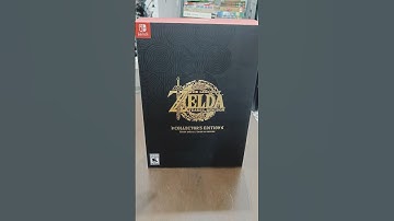 Unboxing  ASMR Tears of The Kingdom Collector