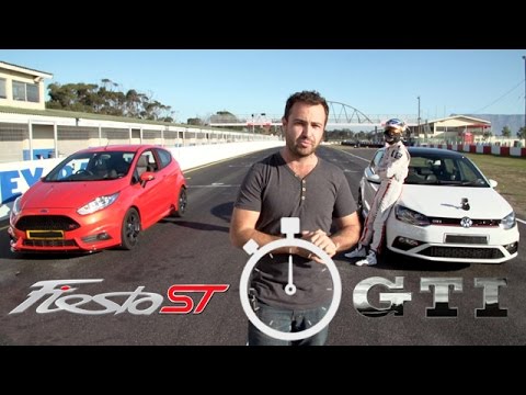 Track Race: New VW Polo GTI vs Ford Fiesta ST