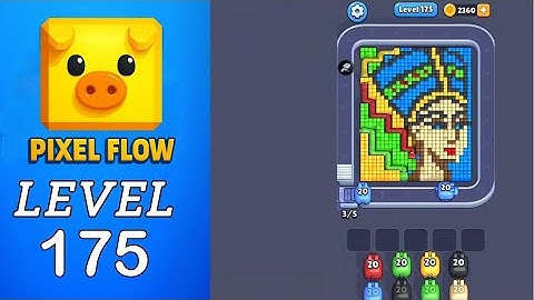 Pixel Flow Level 175 Walkthrough