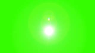 Lens Flare 10 Green Screen ANIMATION  FREE FOOTAGE HD