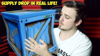 Fortnite: SUPPLY DROP/LOOT LLAMA IN REAL LIFE! | Fortnite Items & Best Moments Montage