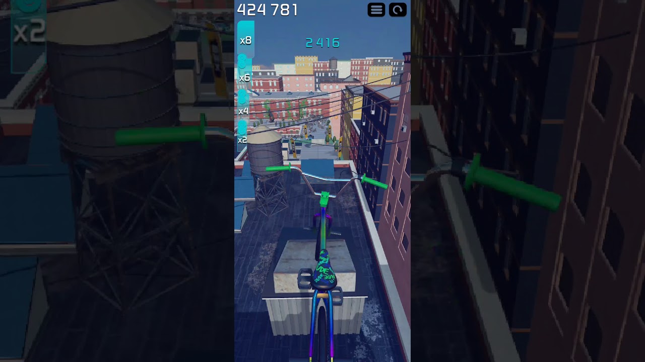 10 Quad Barspin (5 opposite) - Devil's Leap - Touchgrind BMX 2 (Android/iOS)