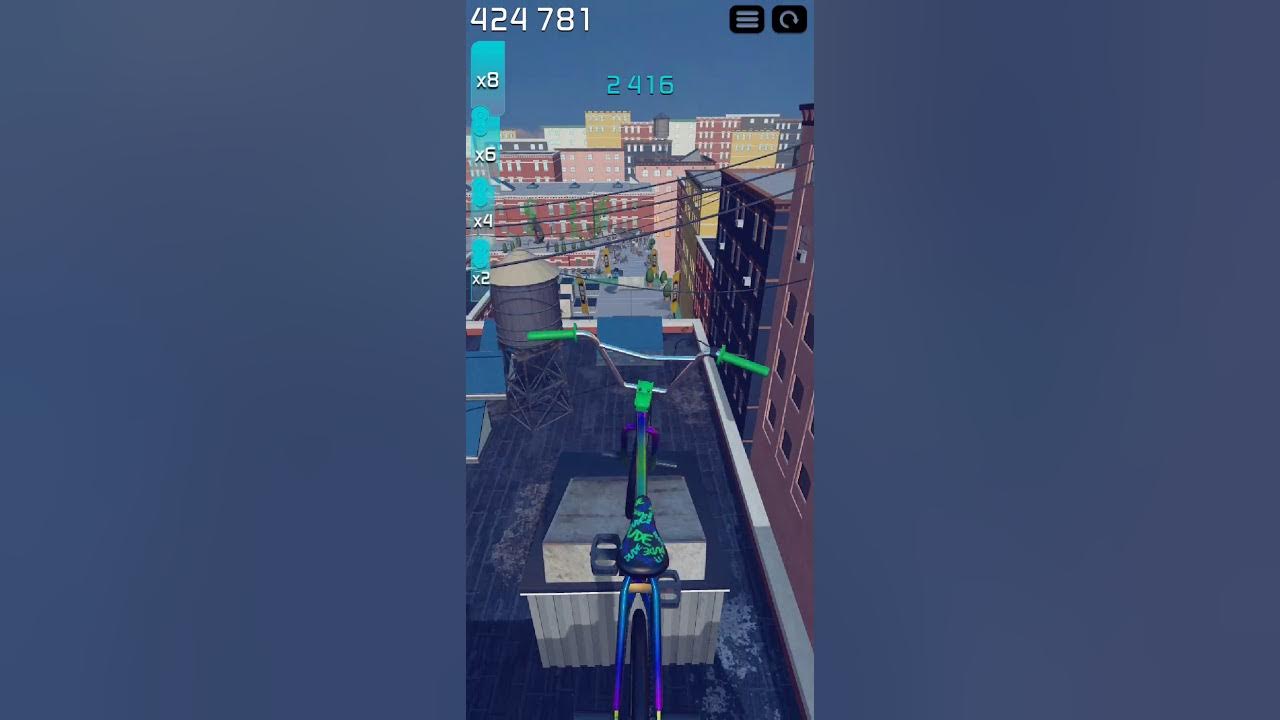 10 Quad Barspin (5 opposite) Devil's Leap Touchgrind BMX 2 (Android