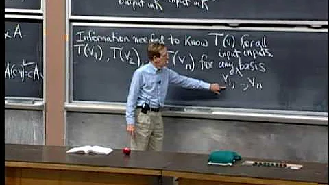 30. Linear Transformations and Their Matrices