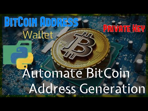 Automate Bitcoin Address Generation With Python Automate bitaddress.org