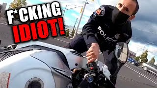 COP CHASES BIKERS... | COOL & ANGRY COPS VS BIKERS | EP. 7