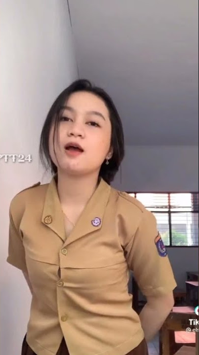 Tik tok anak SMA cantik ny kebangetan 🍑 #pramuka