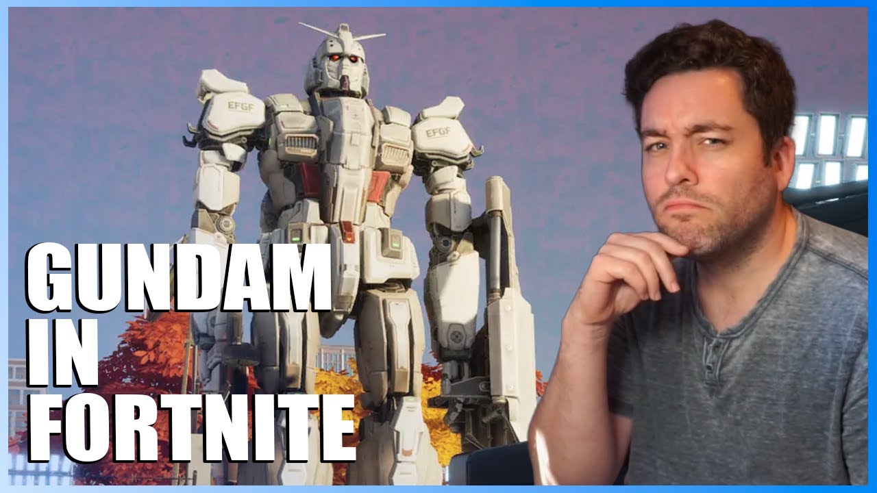 This Is Gundam In Fortnite Gundam Fortnite Gameplay YouTube 
