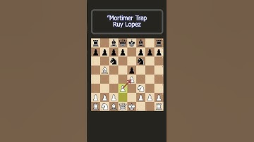 Mortimer Trap "Ruy Lopez" | Chess Opening Traps