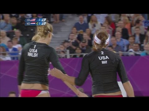 Women S Beach Volleyball Round Of 16 USA V NED London 2012 Olympics