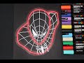 Drawing Spider-Man Glow Effect | Well, the Art