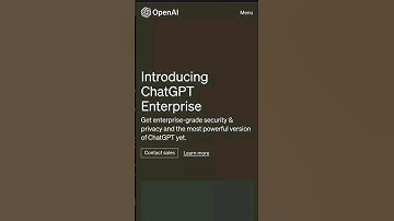 ChatGPT Enterprise | OpenAI Enterprise | #chatgpt #gpt4 #chatgptenterprise #openai