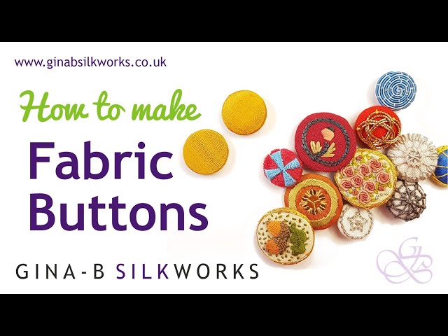 Home-Made Buttons: Three Easy Techniques