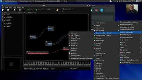 Ubuntu Studio - Connecting JACK Keyboard