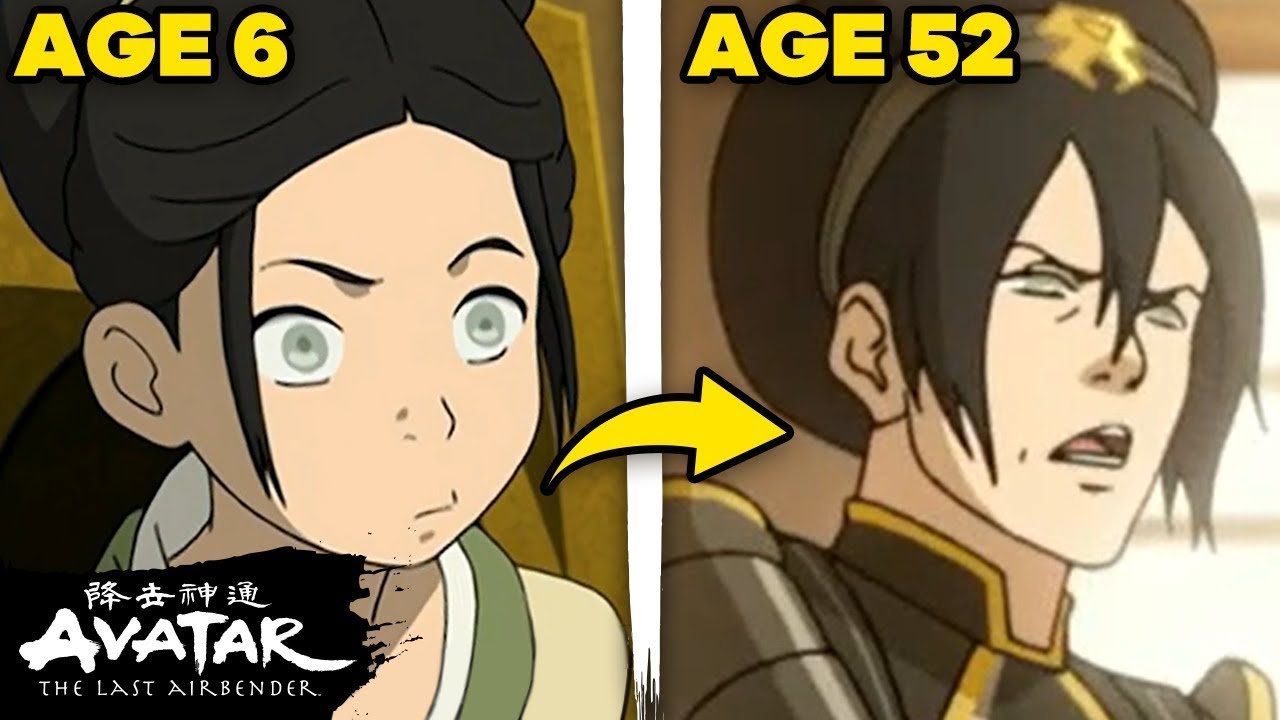 Avatar Characters Grown Up Avatar The Last Airbender Characters In