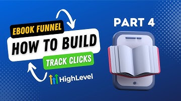 4 of 5 How to Build an eBook Funnel Inside GoHighLevel CRM - Track Clicks